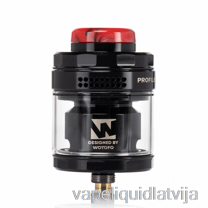 Wotofo Profils X 28mm Rta Melns Vape šķidrums